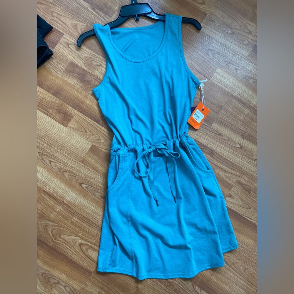 Freely, Blue Sporty Tank Dress w/ POCKETS. Size Small. NWT. Never worn.